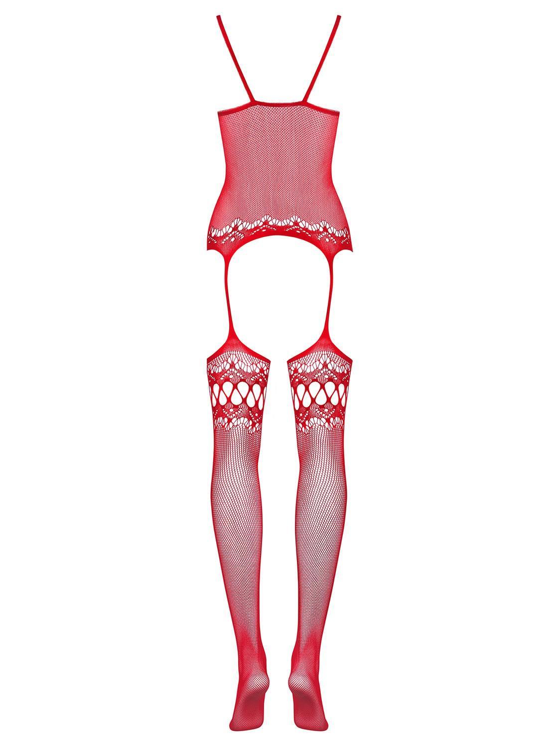 F214 Bodystocking – Rouge