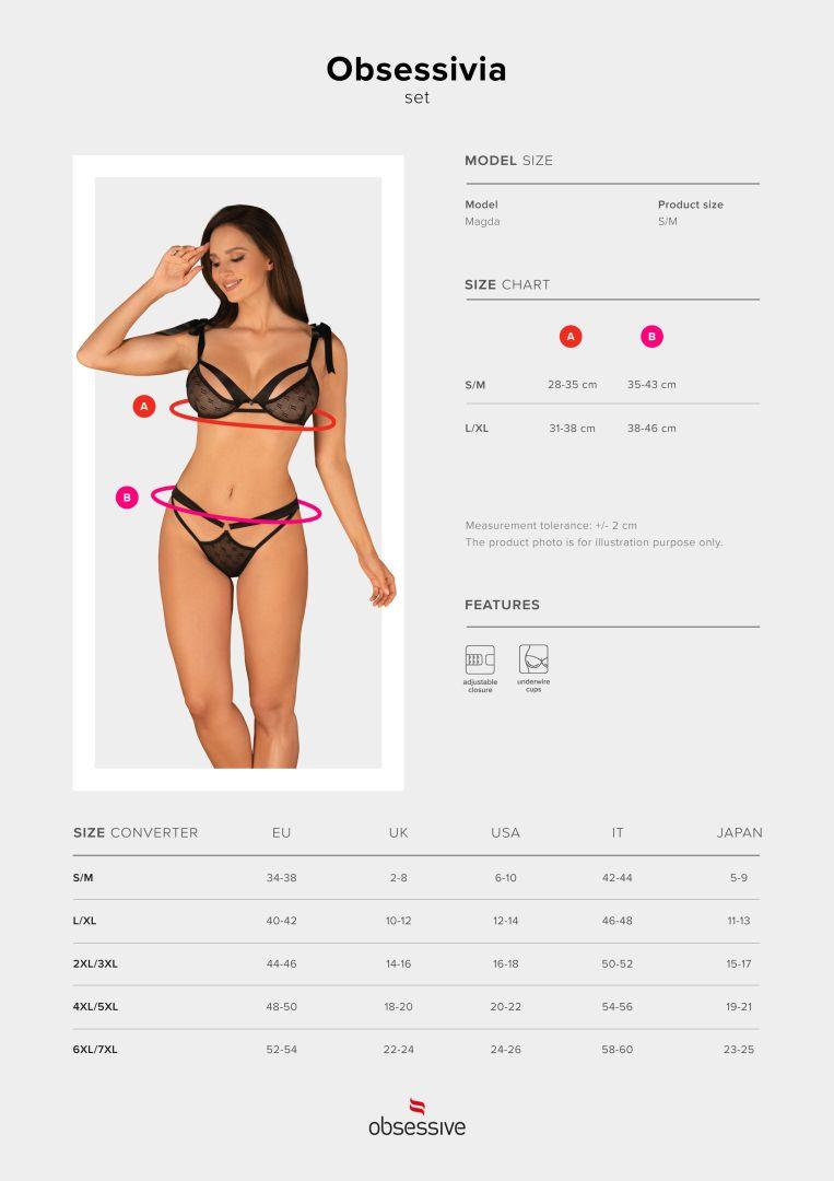 Obsessivia Ensemble 2 pcs – Noir