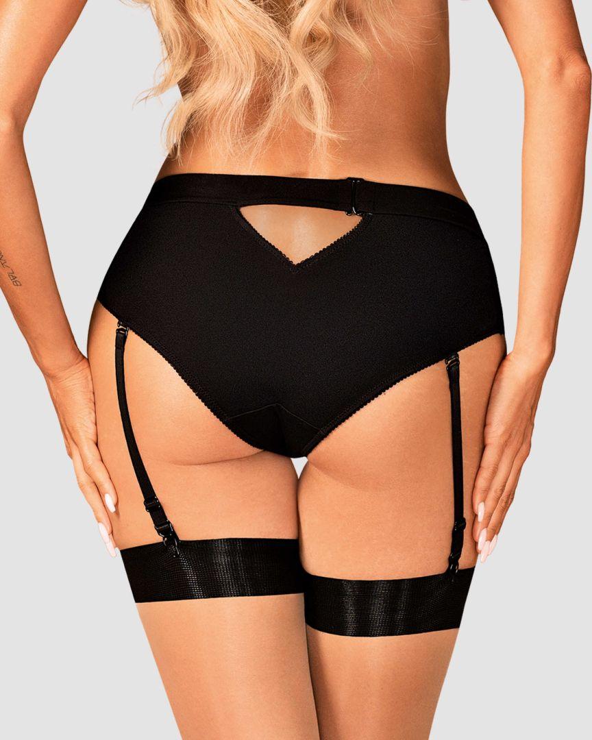 Editya Culotte jarretière Noire