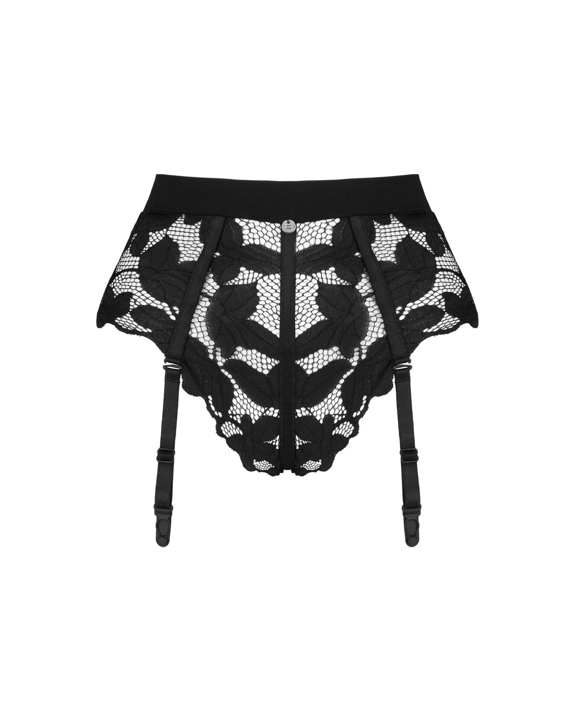Editya Culotte jarretière Noire