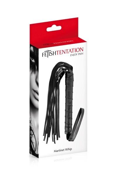 Fouet simili cuir 15 lanières Fetish Tentation