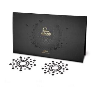 Mimi – Bijoux de seins Strass – Noir