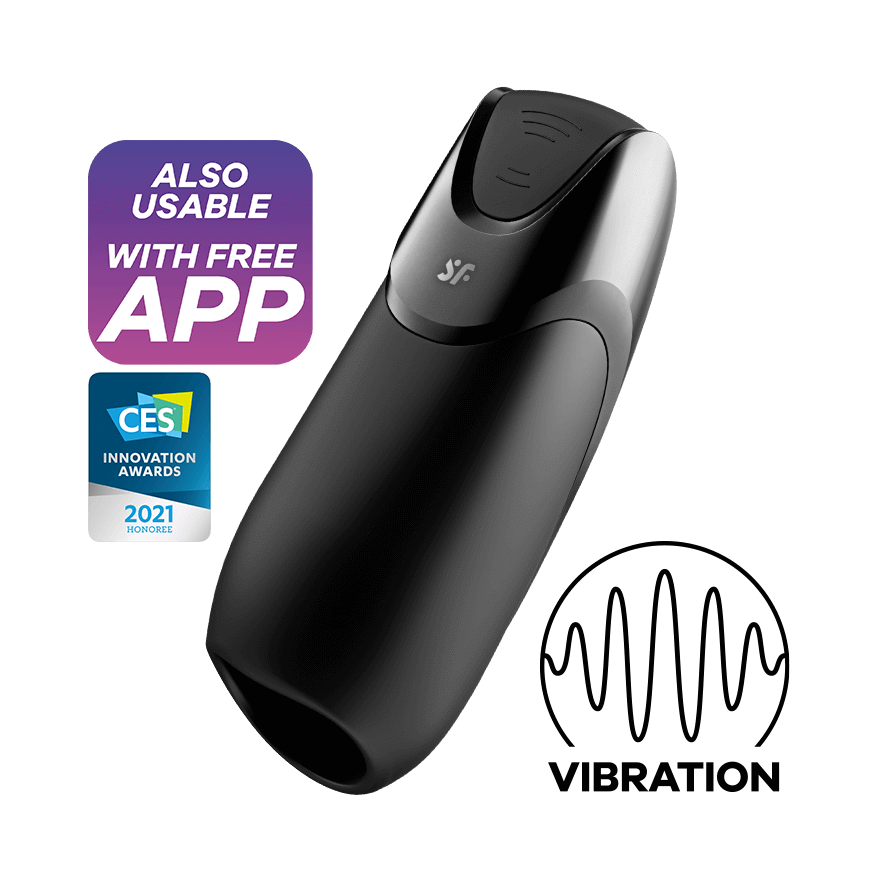Men Vibration + Connect App – Noir
