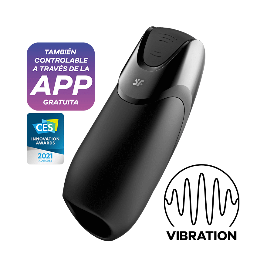 Men Vibration + Connect App – Noir
