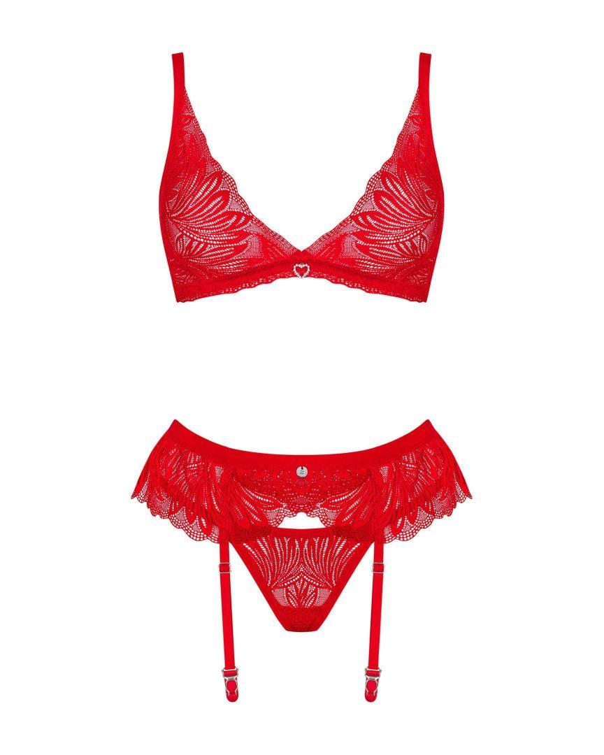 Chilisa ensemble 3 pièces – Rouge