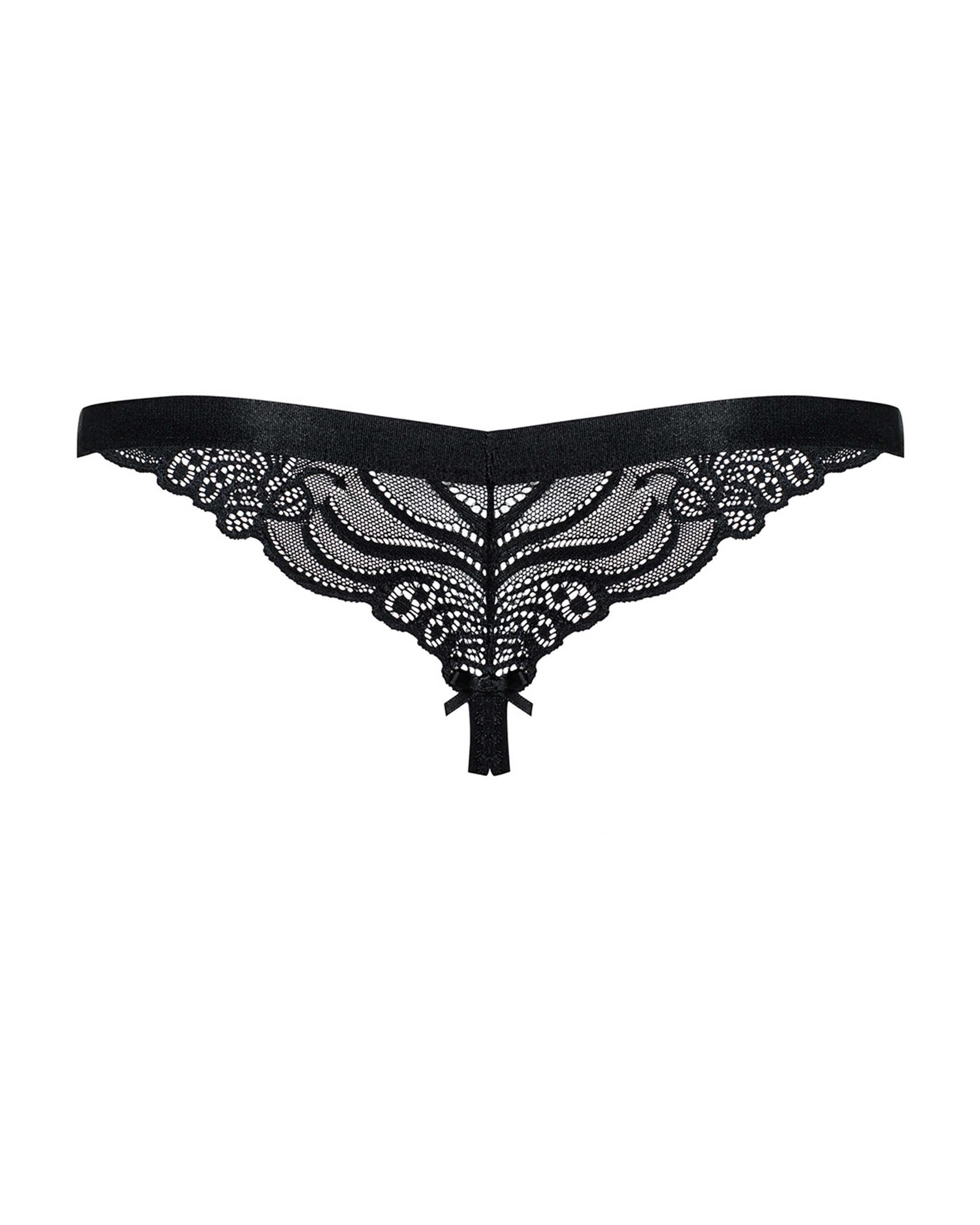 828-THC-1 String ouvert – Noir