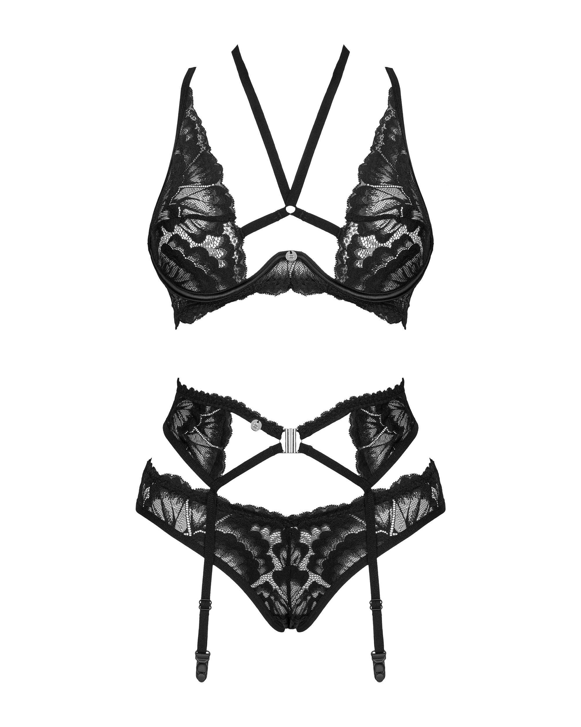Alessya Ensemble 3 pcs – Noir