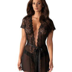 Alluria Peignoir – Noir