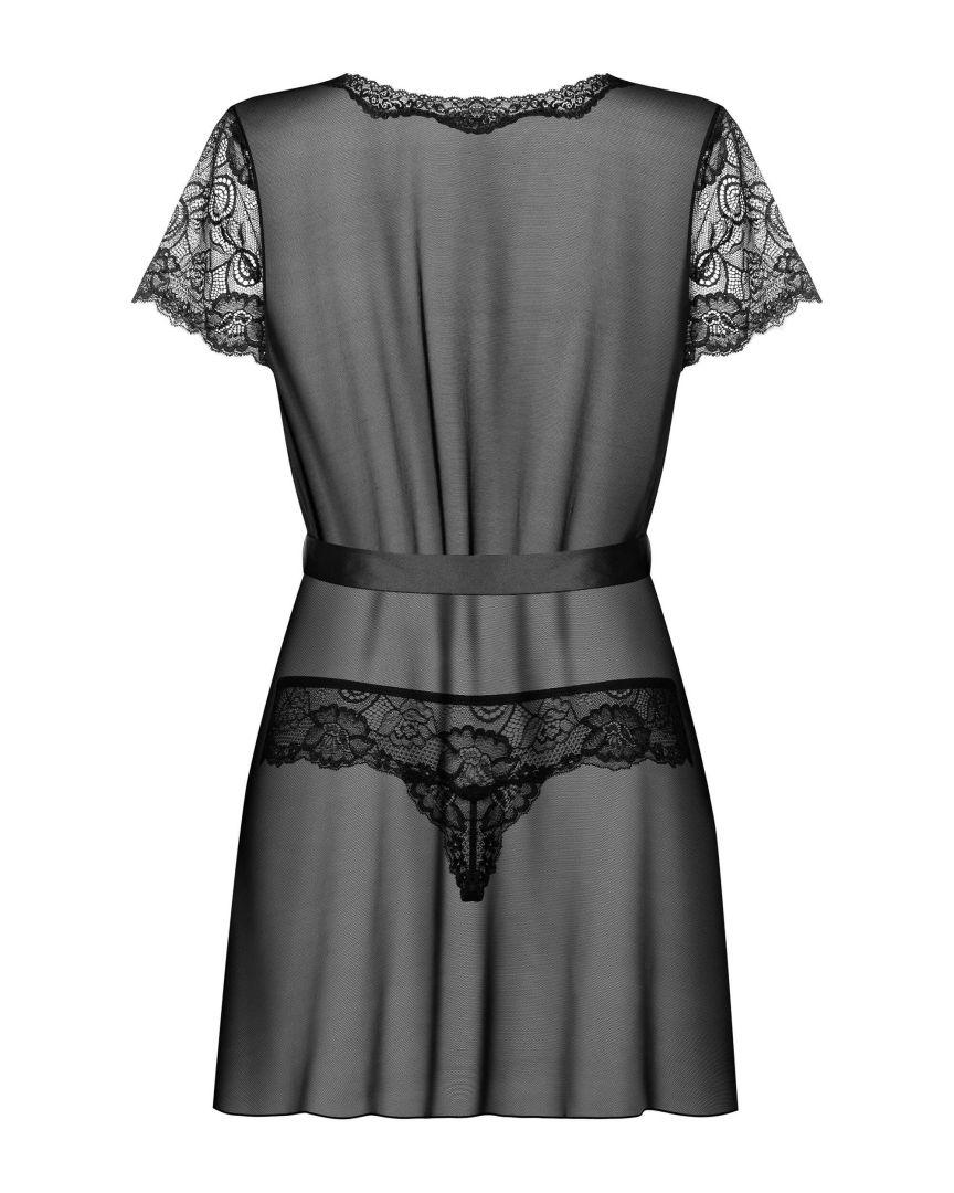 Alluria Peignoir – Noir