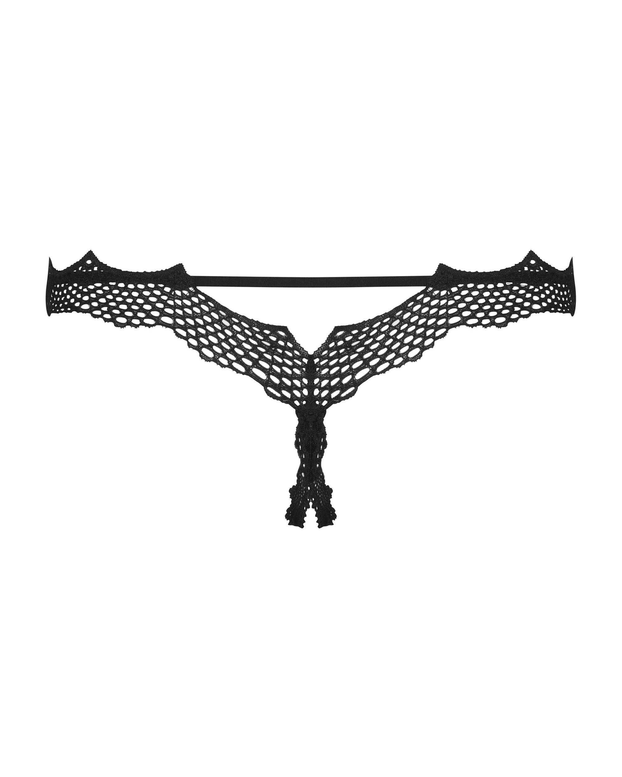 Bravelle String ouvert – Noir