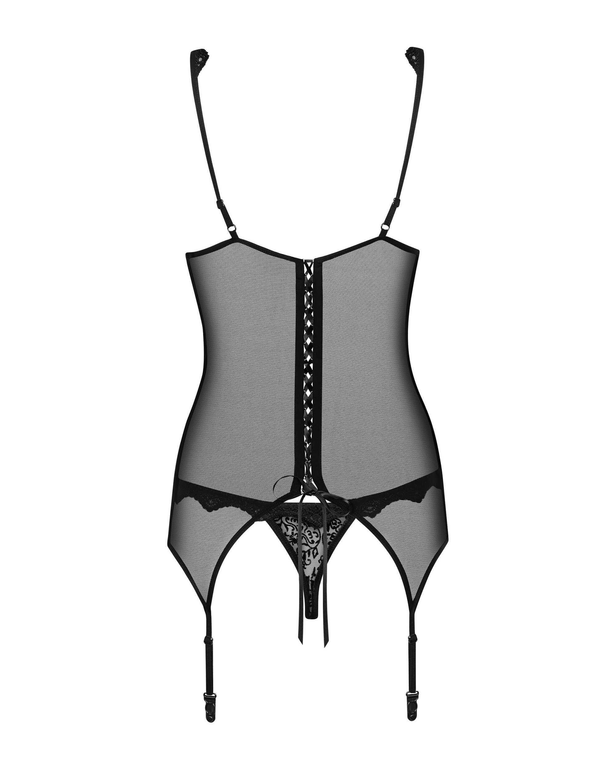 Emperita Guêpière – Noir