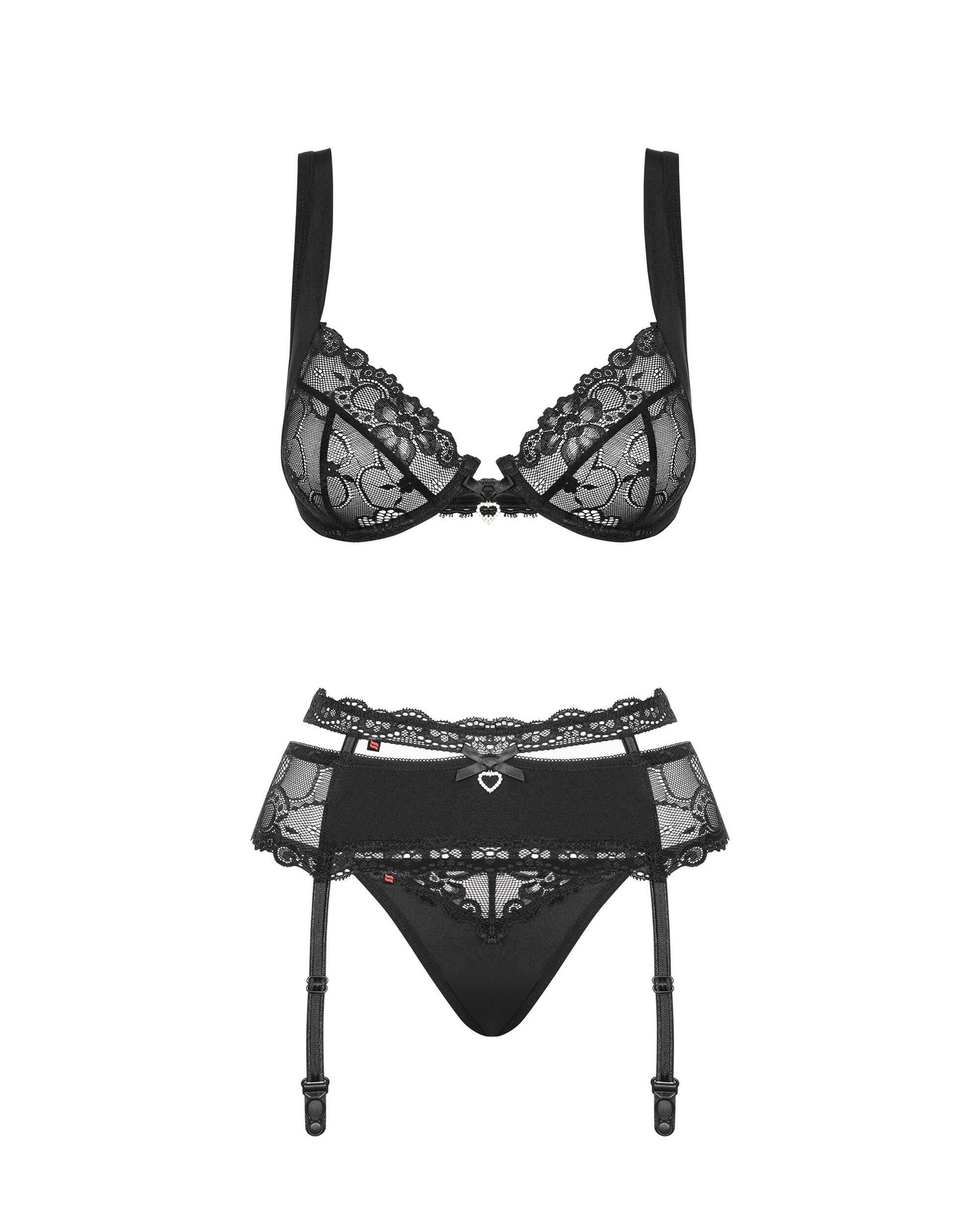 Heartina Ensemble 3 pcs – Noir