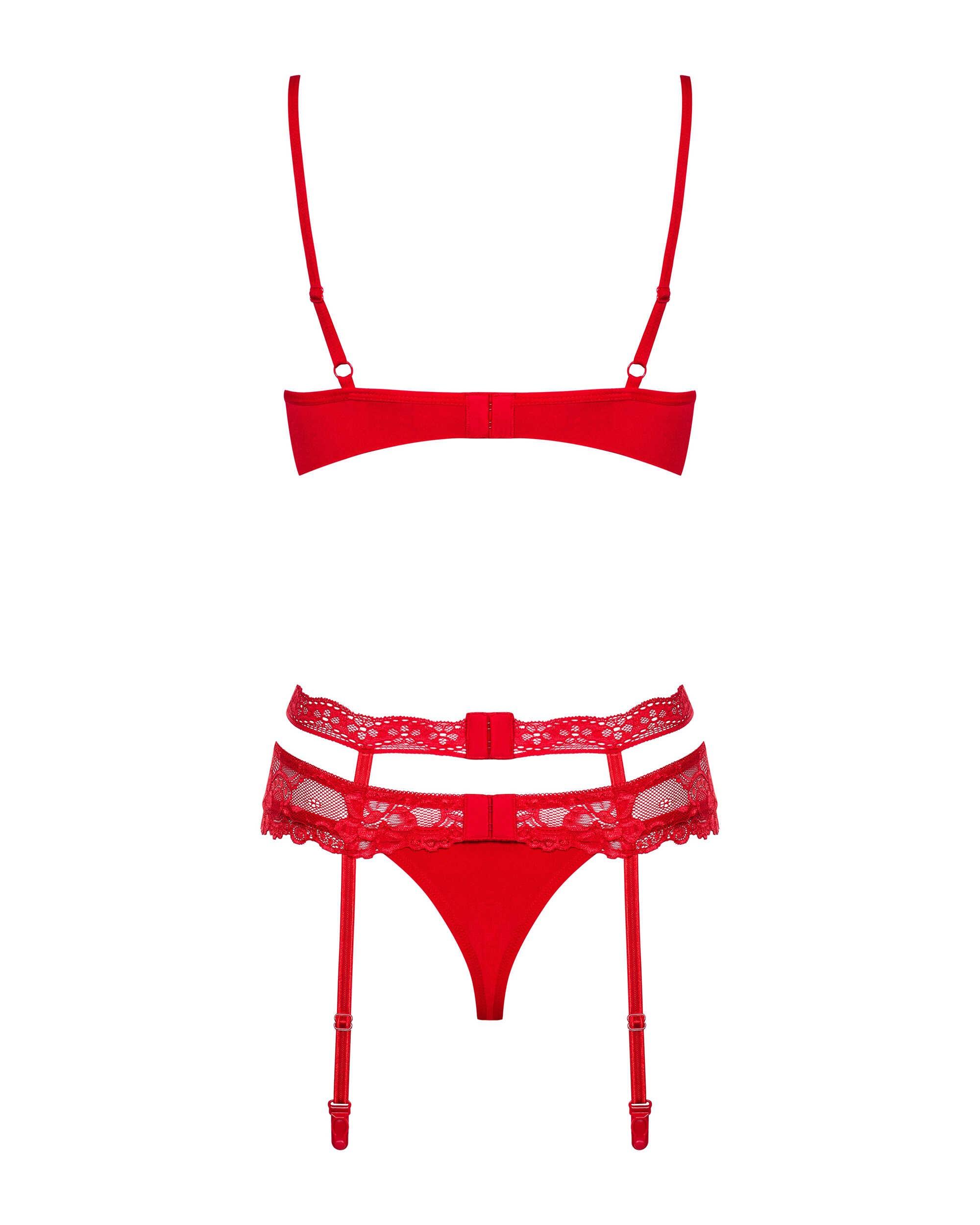 Heartina Ensemble 3 pcs – Rouge