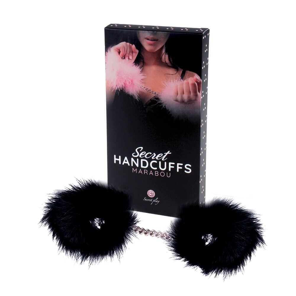 Menottes plumes secret play – Noir