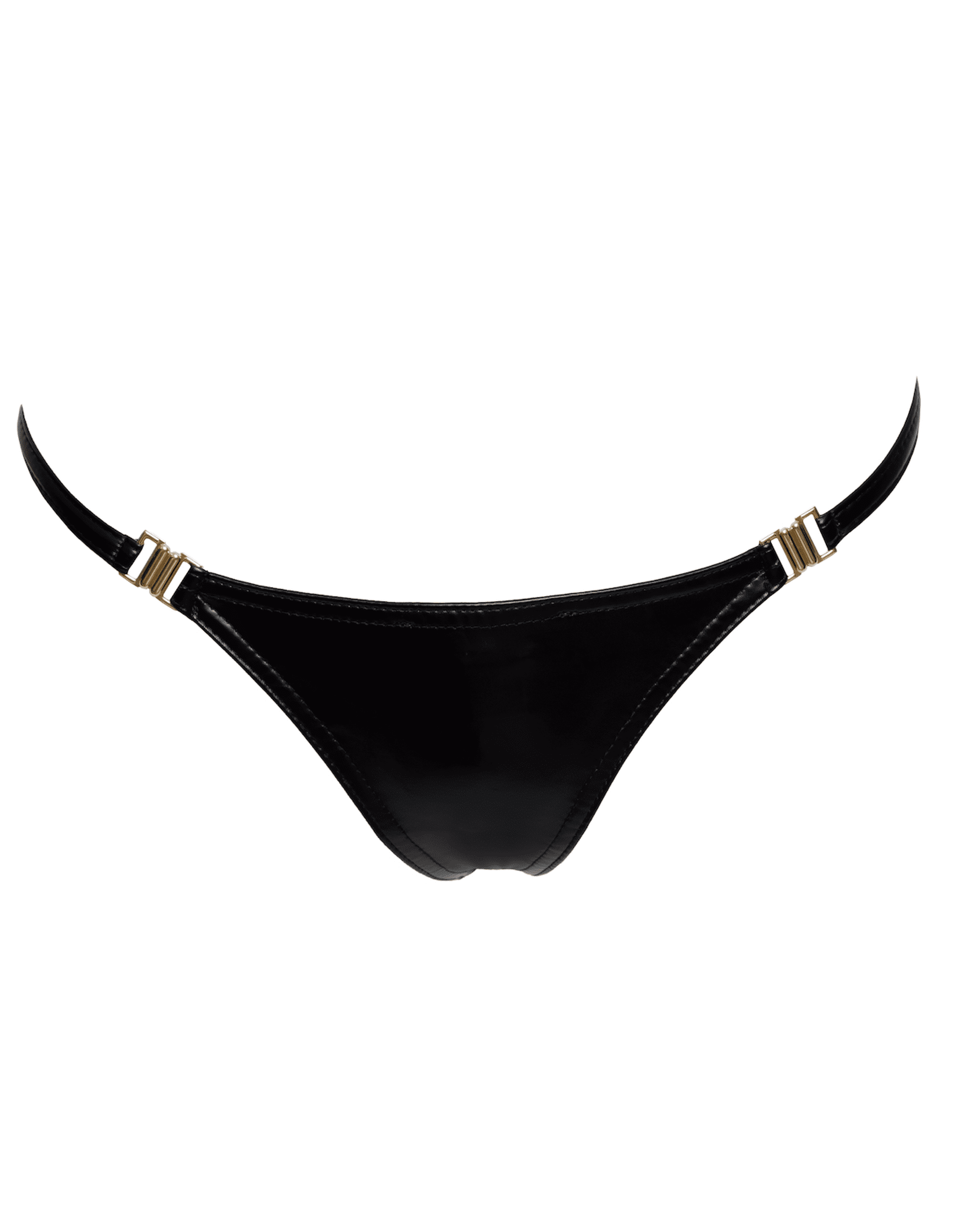 P008 Culotte Powerwetlook avec fermoir doré