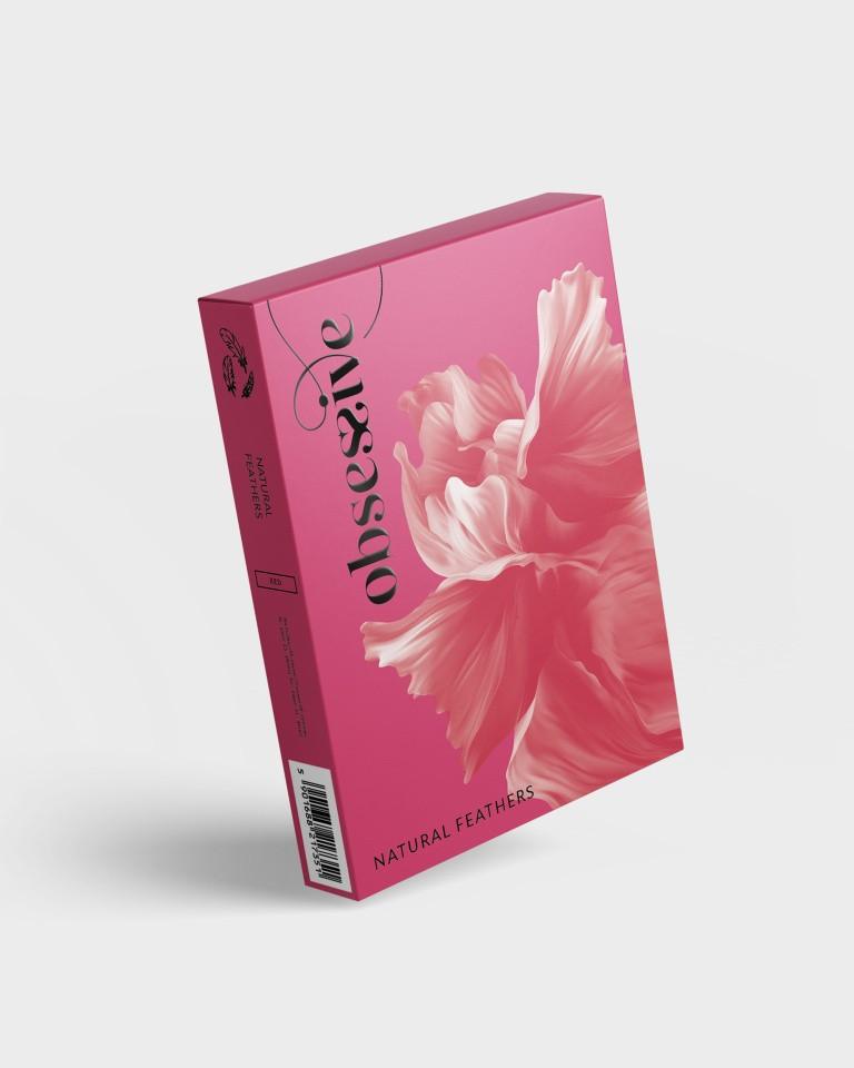 Plumes de lit – Rouge