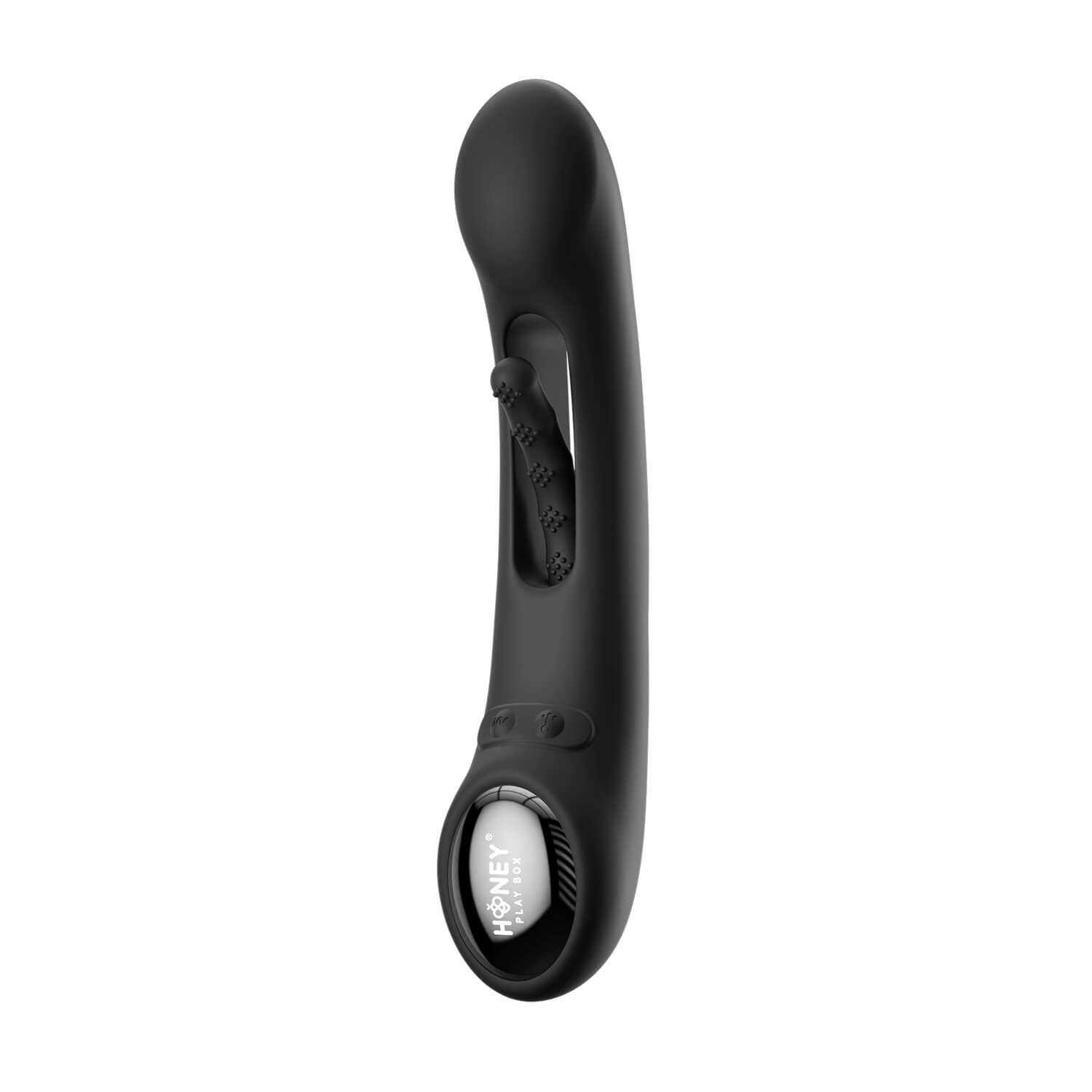 Tempo vibromasseur G-spot avec capteurs de pression et application Noir