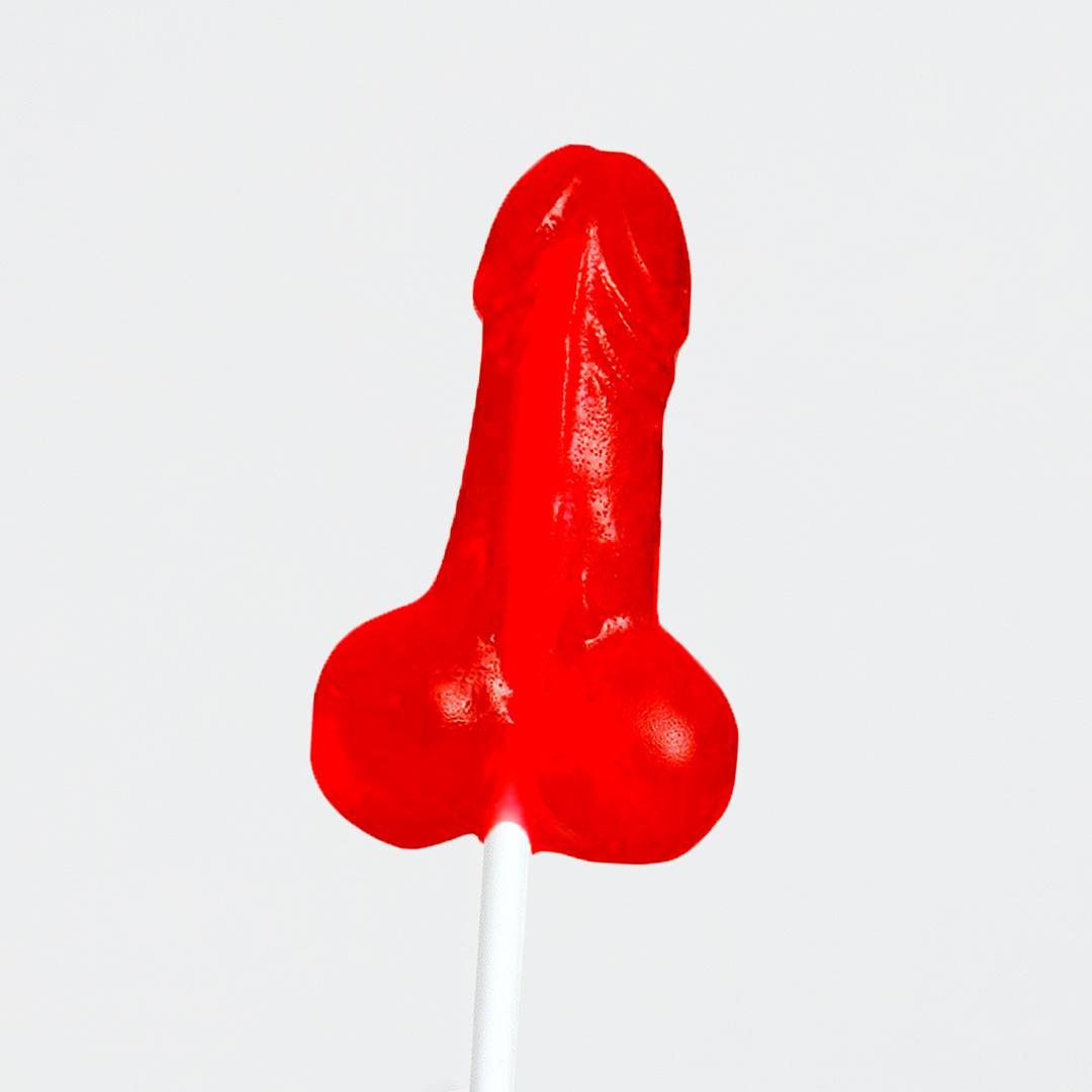 PRÉSENTOIR SUCETTE PÉNIS FRAISE