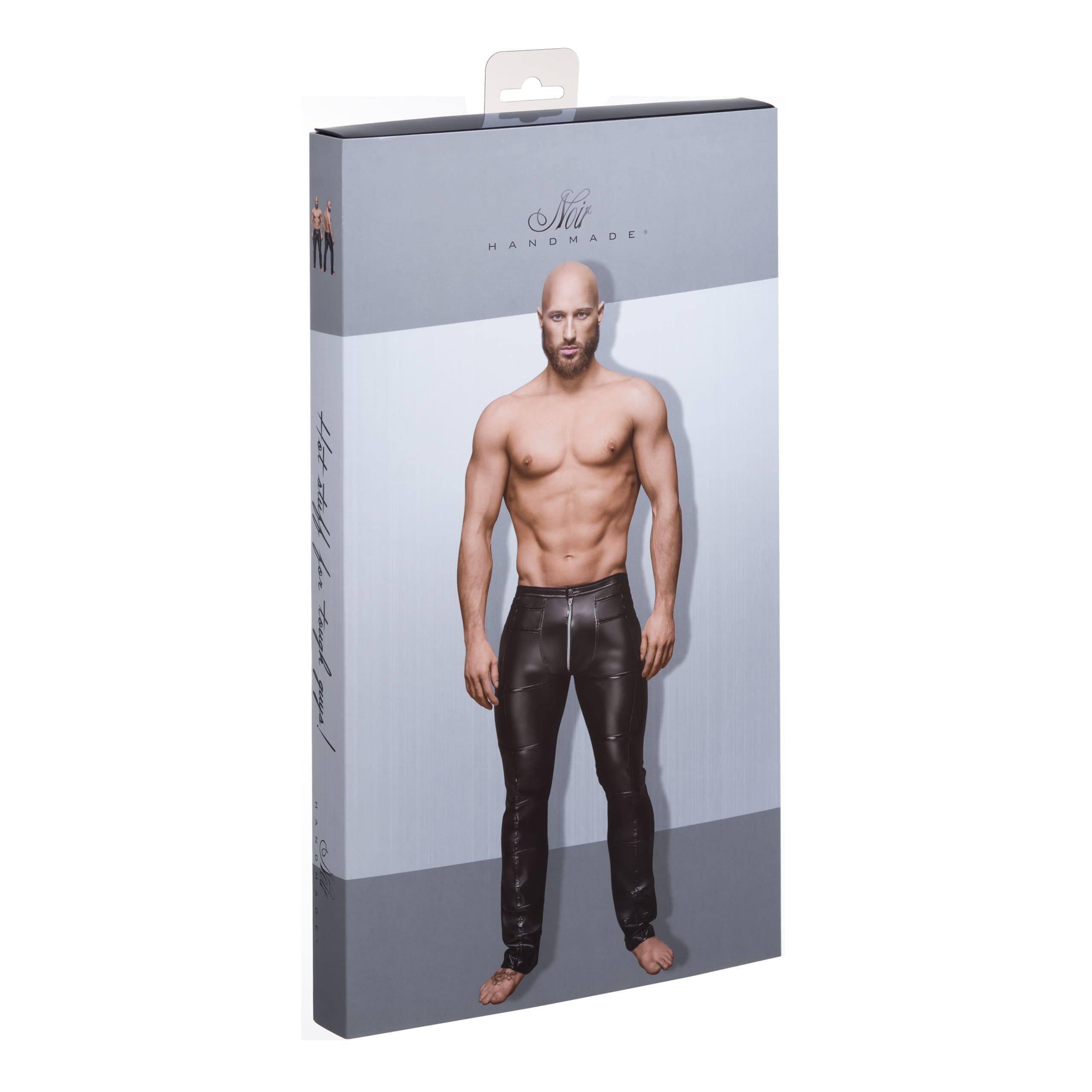H021 Pantalon long pour homme avec app. PVC