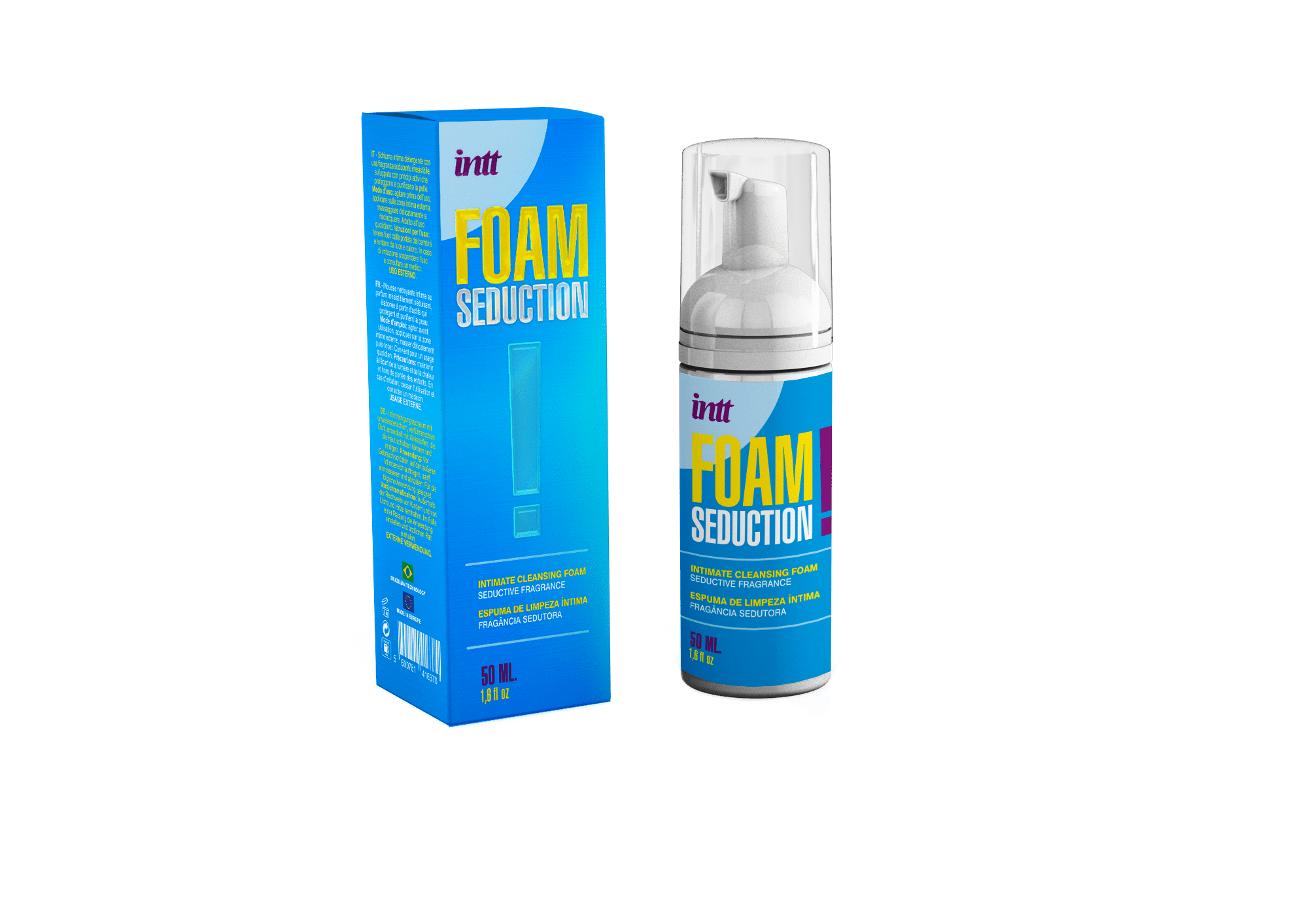 Foam Seduction ! Mousse de nettoyage intime