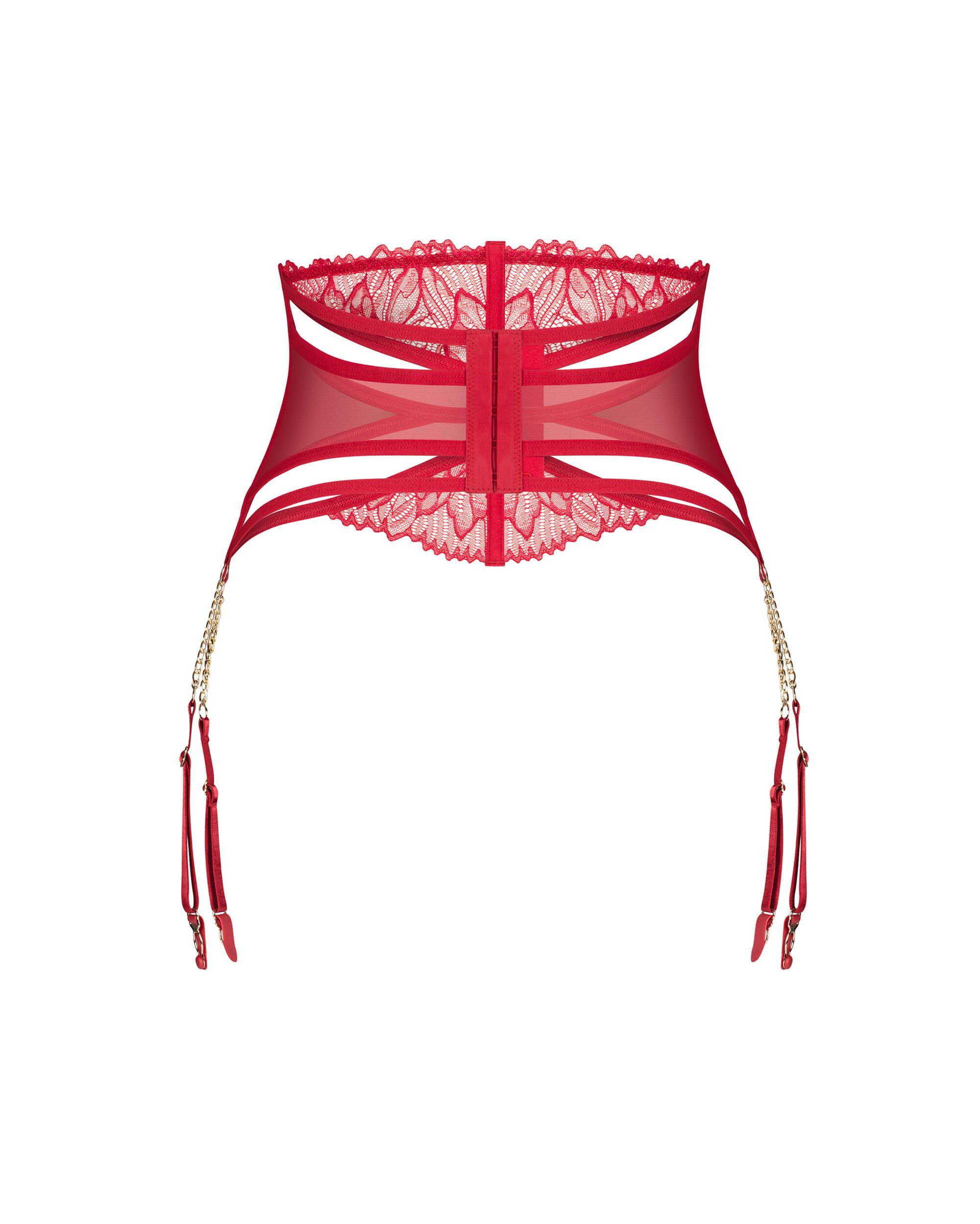 Matildea porte-jarretelles – Rouge