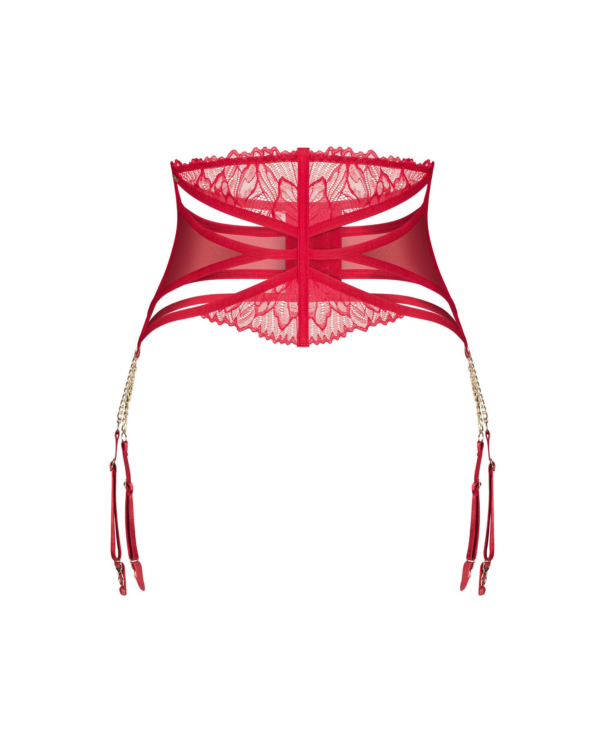 Matildea porte-jarretelles – Rouge