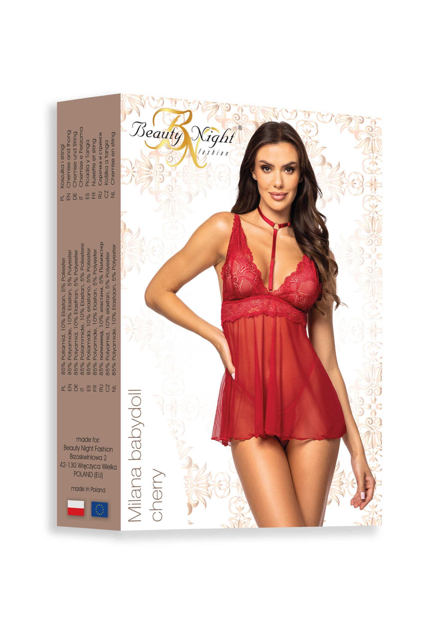 Milana babydoll – Cherry