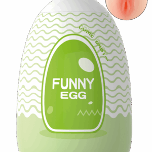 Gaine Masturbatrice Réutilisable FUNNY EGG – Design Réaliste Vagin lèvres fines