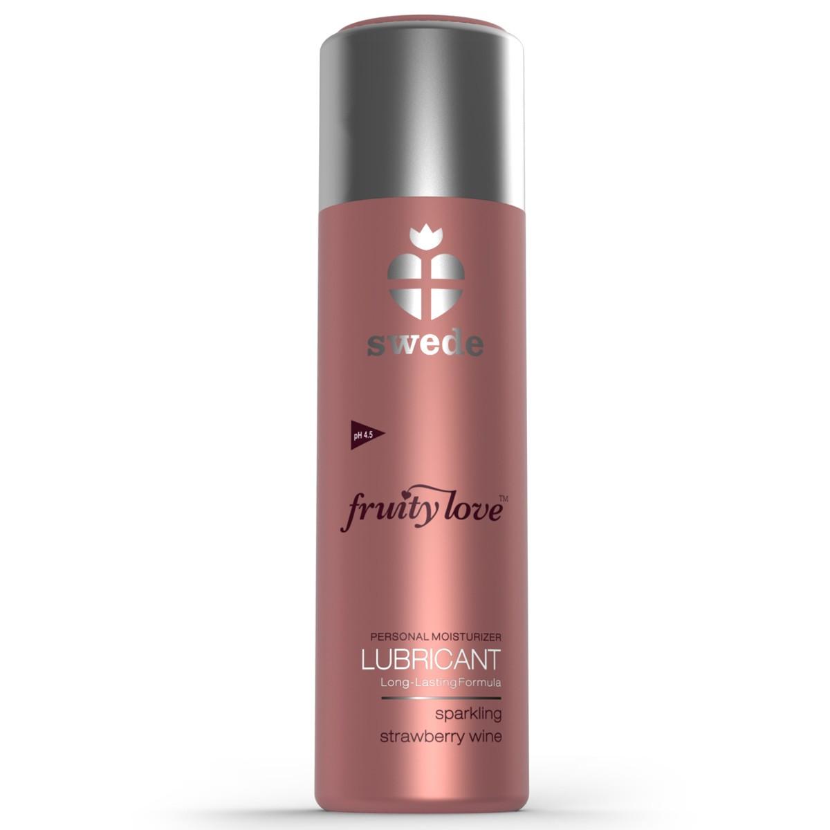 Lubrifiant Vin pétillant à la Fraise – 100 ml