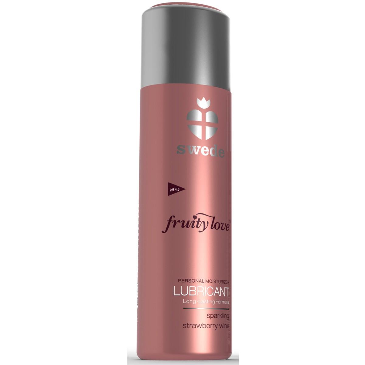 Lubrifiant Vin pétillant à la Fraise – 100 ml