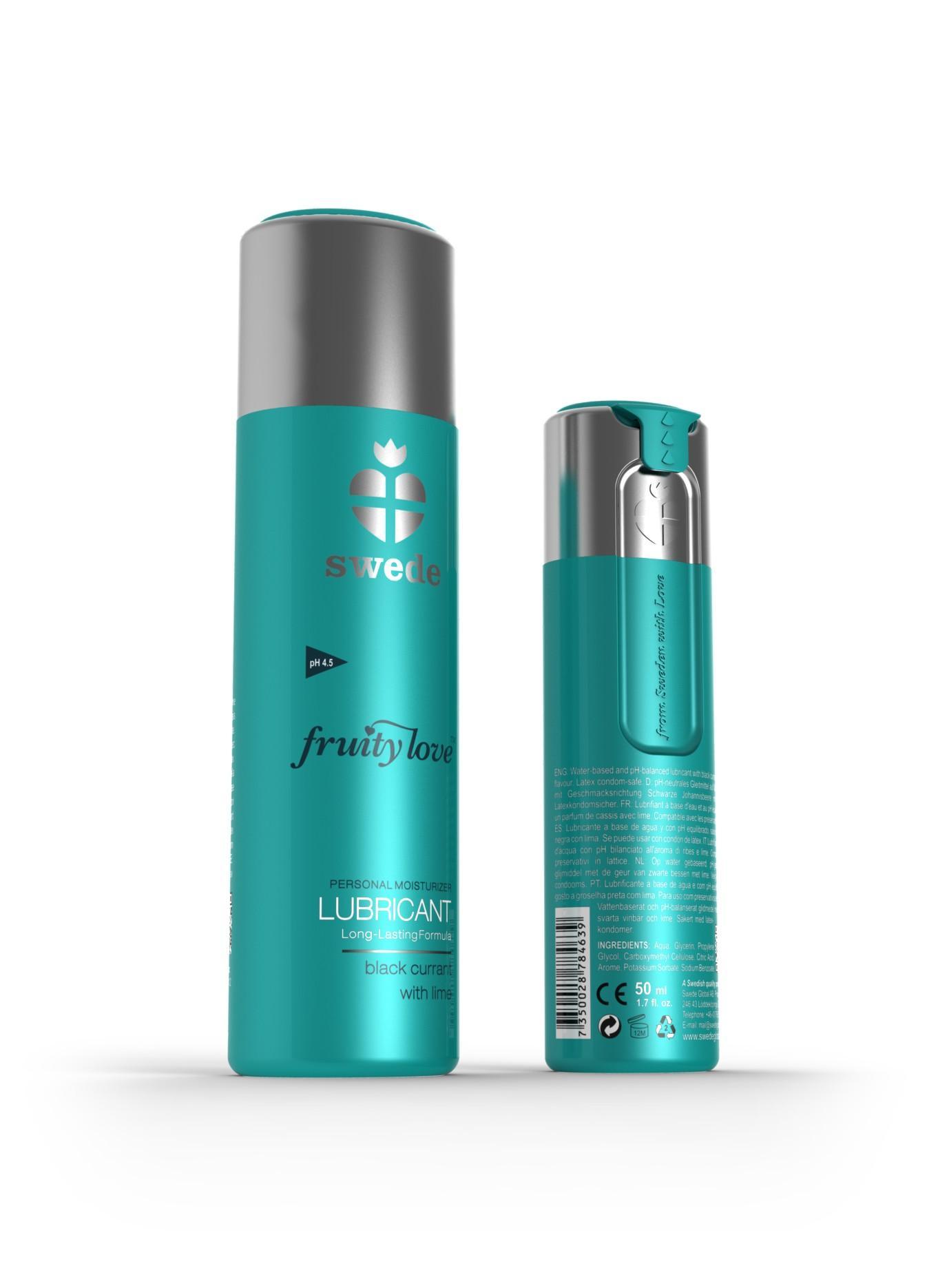 Lubrifiant Cassis Citron – 100 ml