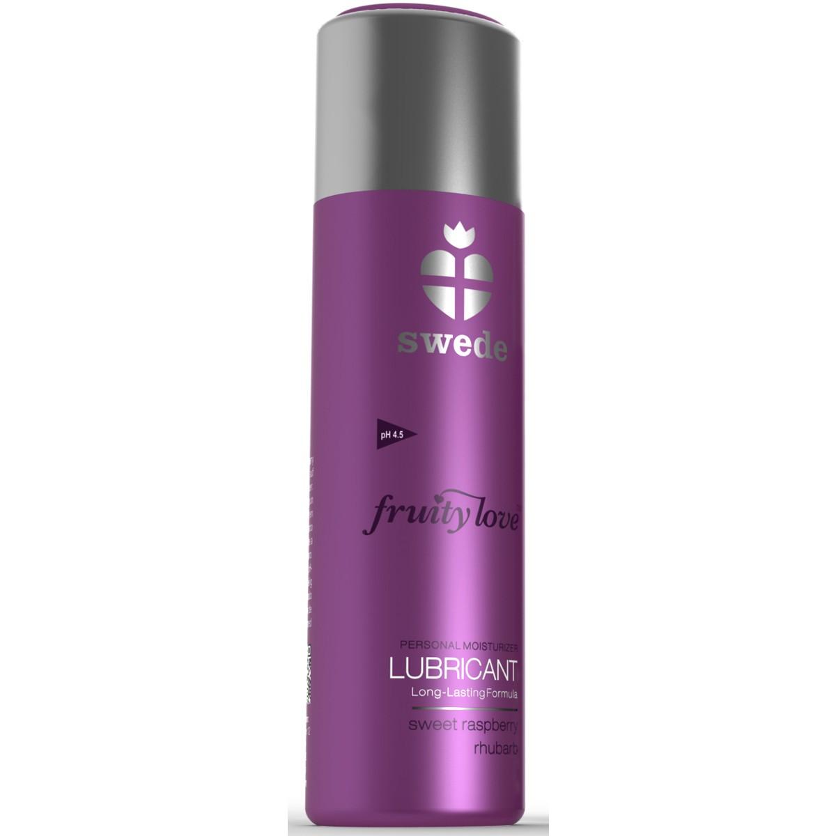 Lubrifiant Framboise Rhubarbe – 100 ml