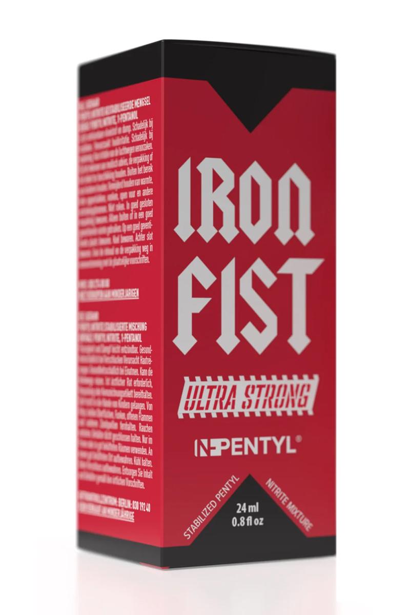 Poppers Iron Fist 24 ml flacon aluminium – vue 3
