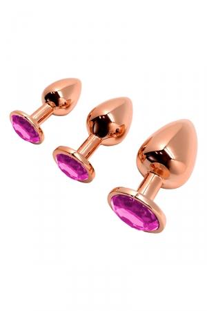 plug bijou tralalo rose s – détail