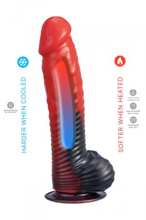 gode thermoréactif devil – vue 4