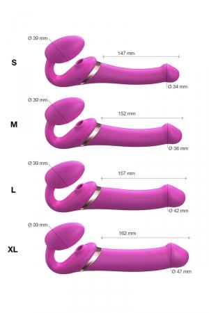 strap-on-me multi orgasm fuchsia xl – vue 4