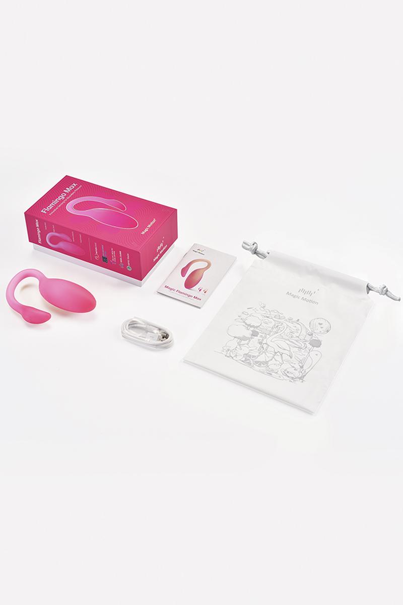 Flamingo Max Magic Motion œuf vibrant connecté rose – vue 4